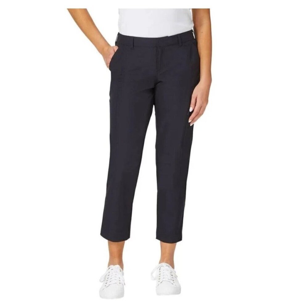 NWOT Kirkland Signature Women's XXL Black Stretch Ankle Pants